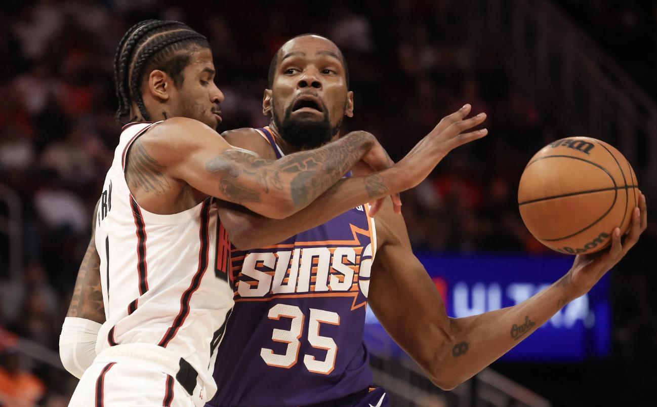 新疆队横扫江苏队，杜兰特高光表现